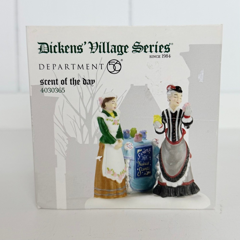 Department 56 Dickens Village Scent of the Day 4030365 Porcelain Figurine w Box